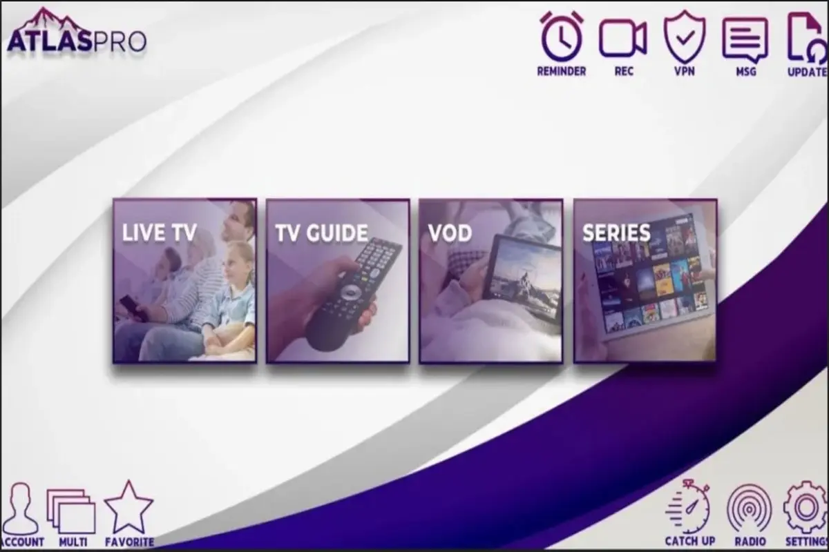 Interface Atlas Pro IPTV